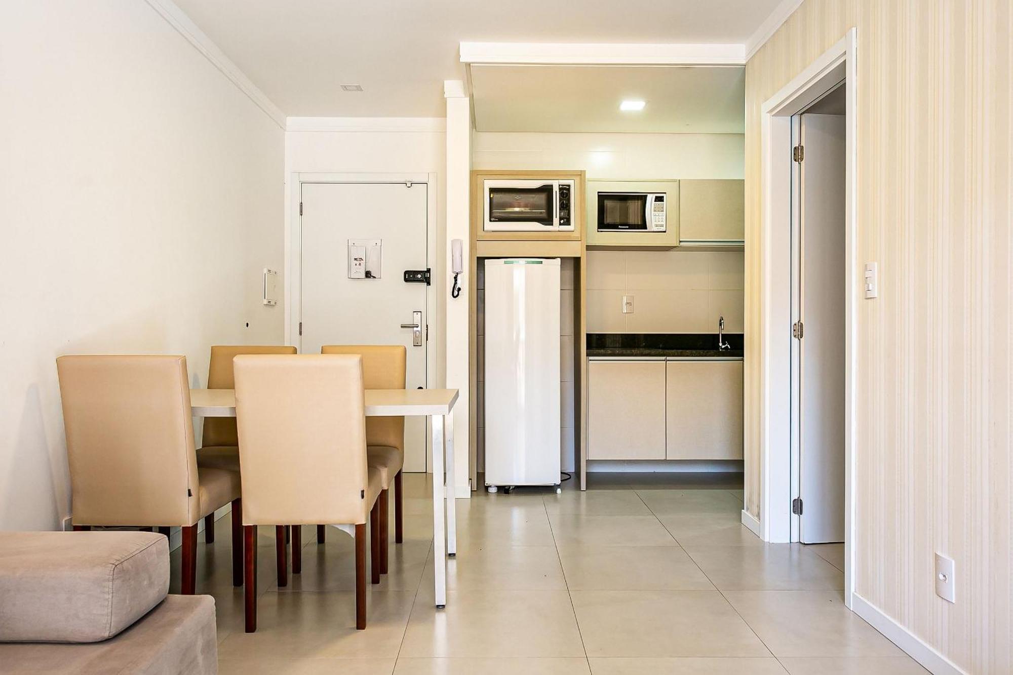 Wi-Fi 240Mb | 150M Da Praia | Piscina #Ia07D Florianópolis 외부 사진